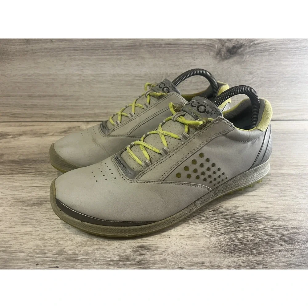 Ecco Biom Hybrid 2 Women's Size EU 40 Yak Leather‎ Spikeless Golf Shoes Sneakers